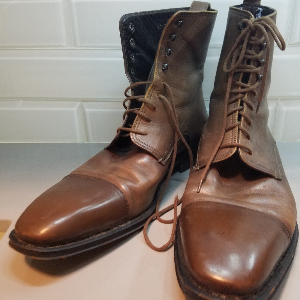 Gucci Leather Boots